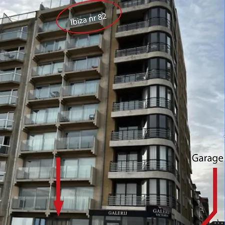 公寓 Uniek Met Zeezicht En Prive Garage 克诺克－海斯特